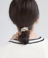パール×メタルヘアゴム