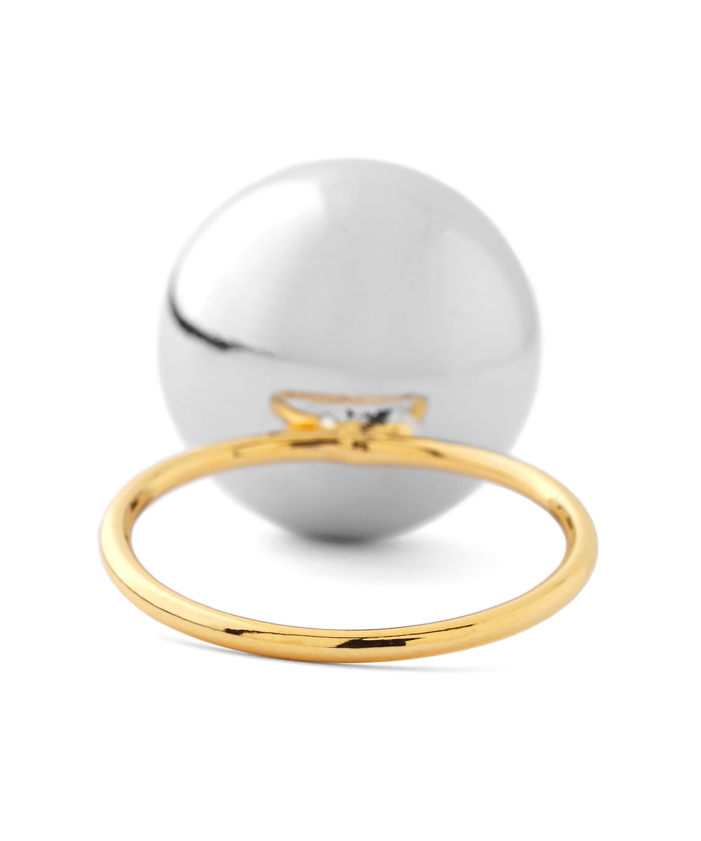 ANEMONE】コンビカラースフィアリング｜アネモネ・シエナロゼ