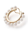 Convolve Earrings (Pearl)