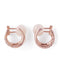 雙線圈環繞耳環
