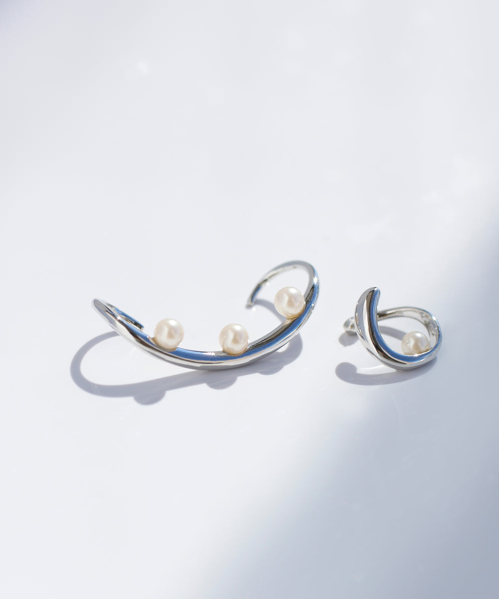 ♡パール♡ mimi33】パールイヤーカフ×パールトラカフ[Sheerchic]｜SANPO ONLINE