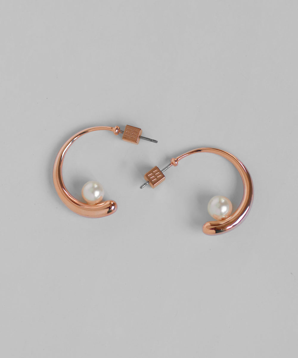 mimi33】パールフープピアス[Sheerchic]｜SANPO ONLINE(サンポー