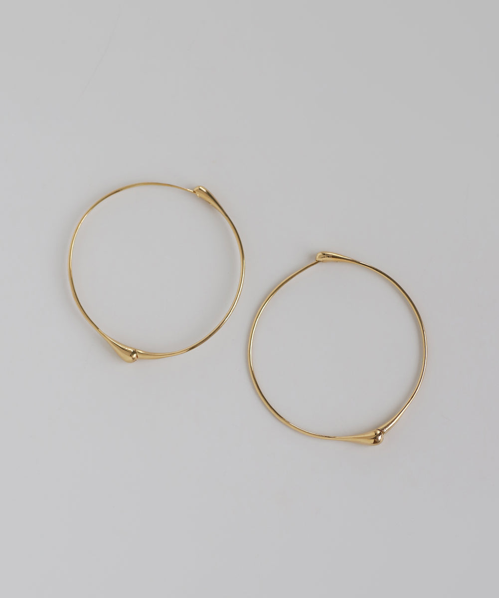 mimimi　ピアレス mimi33】シームレスフープピアス[Basic]｜アネモネ・シエナロゼ