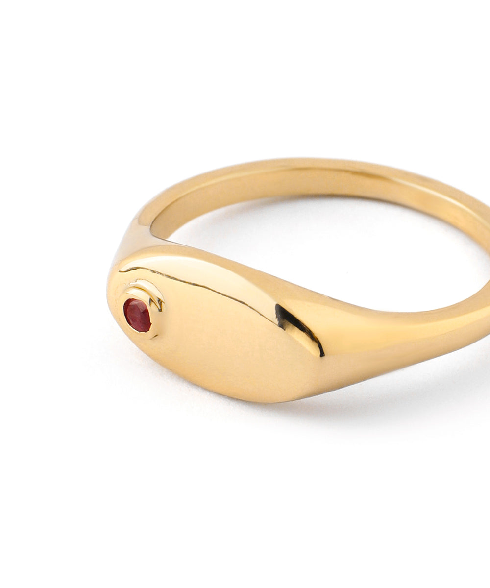 ANEMONE】ルビーシグネットリング｜SANPO ONLINE(サンポーオンライン)