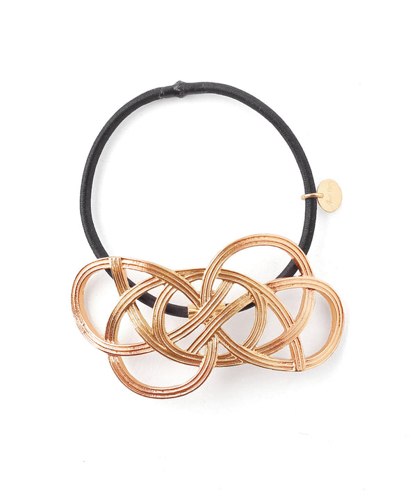 水引モチーフのメタルヘアゴム