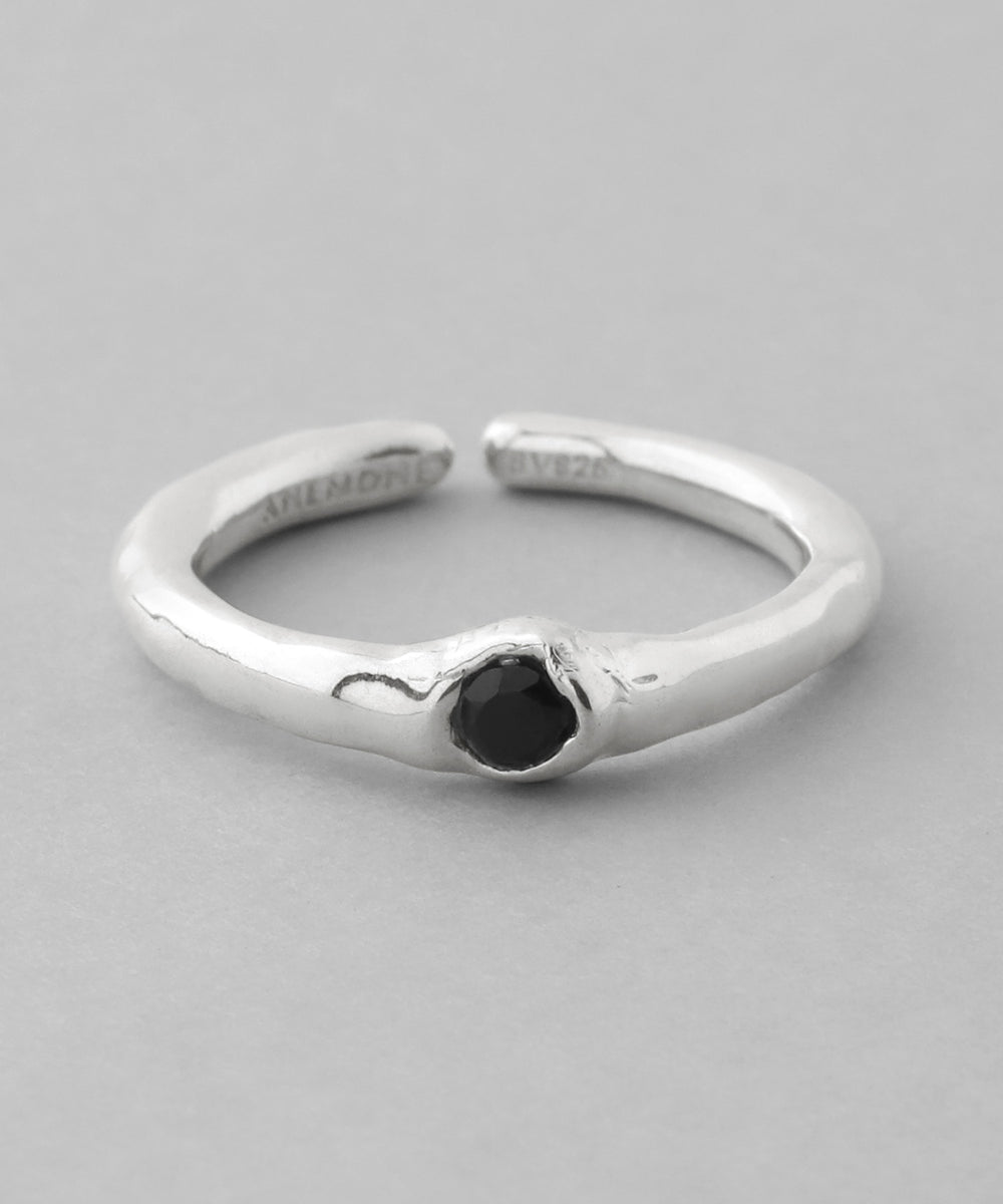 ANEMONE】天然石リング[silver925]｜アネモネ・シエナロゼ・ミミサン