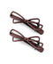 Metal Line Ribbon Clips (Set of 2)
