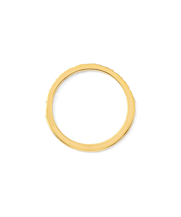 ダイヤカットピンキーリング