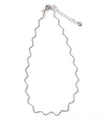 Wave Metal Necklace