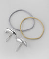 Glossy x Matte Mini Ponytail Hooks (Set of 2)