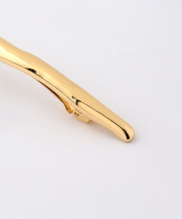 ニュアンスメタルバレッタ