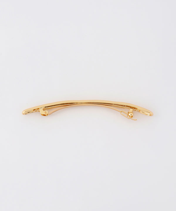 ニュアンスメタルバレッタ