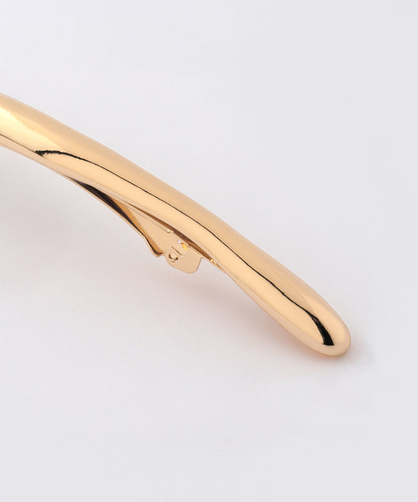 ニュアンスメタルロングバレッタ