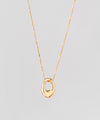 Nuance Metal Charm Necklace