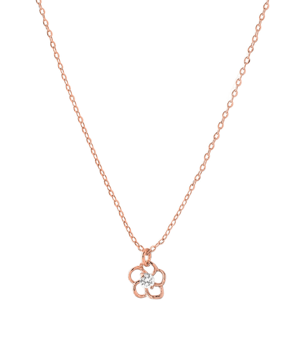 アクセサリー anemone ANEMONE】ビジューフラワーネックレス｜アネモネ・シエナロゼ