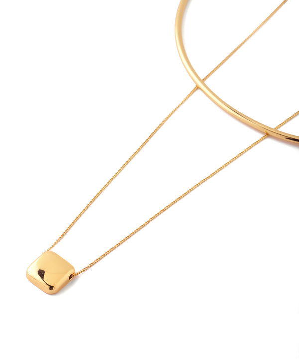 メタルチャーム2連チョーカー