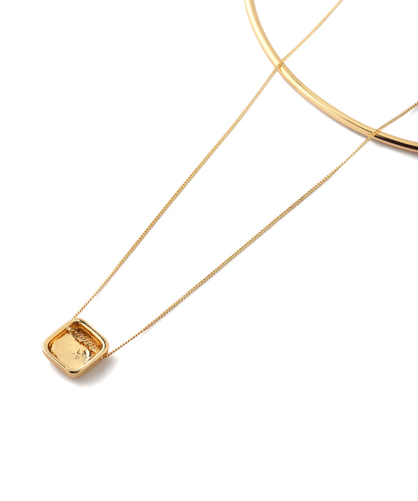 メタルチャーム2連チョーカー