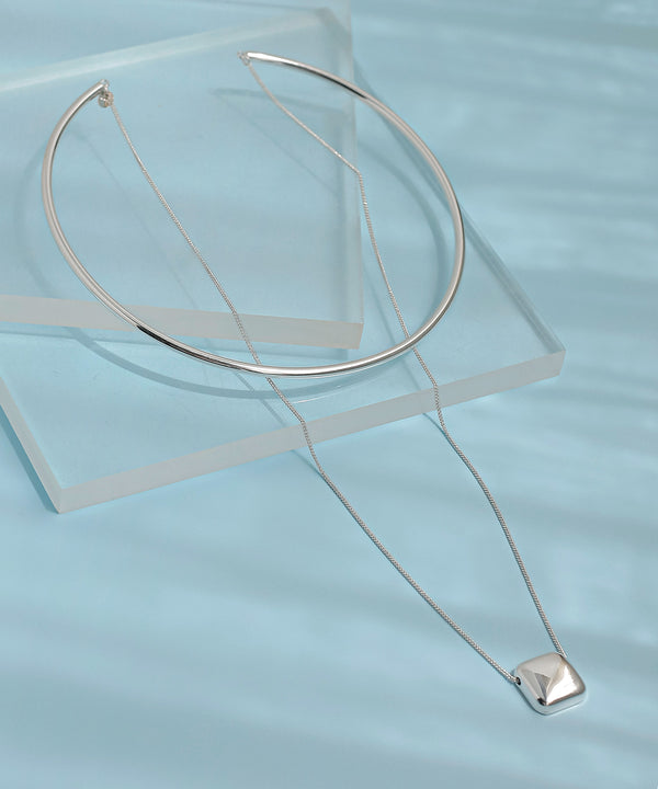 メタルチャーム2連チョーカー