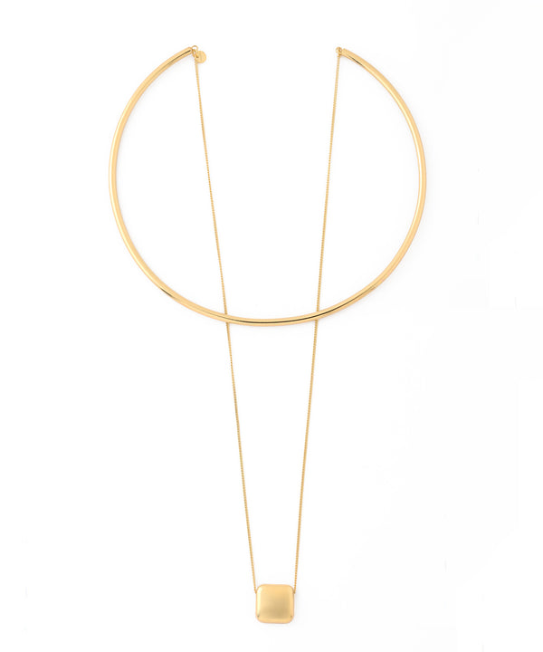 メタルチャーム2連チョーカー