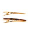 Marble x Metal Curved Clips (Set of 2)