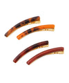 Marble x Metal Curved Clips (Set of 2)