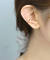 Beaded Twist Ear Cuffs (Set of 2)