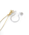 Clear Flower Earrings