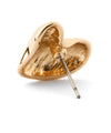 Nuance Metal Heart Earrings