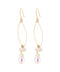 Aurora Glass Drop Hook Earrings