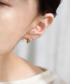 バタフライフープピアス