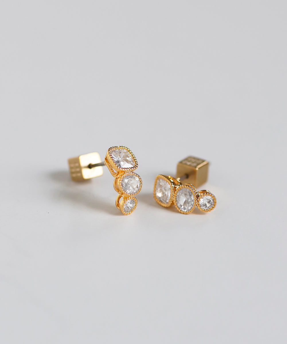 mimi33】ビジューピアス[Sheerchic]｜アネモネ・シエナロゼ・ミミサン