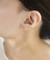 ビジューハートピアス