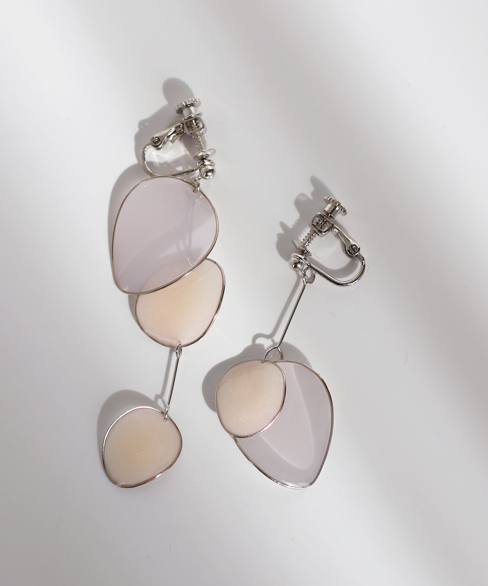 mimi33】シアープレートアシメイヤリング[Ownideal]｜SANPO ONLINE