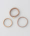 Glitter x Chic Color Hair Ties (Set of 3)