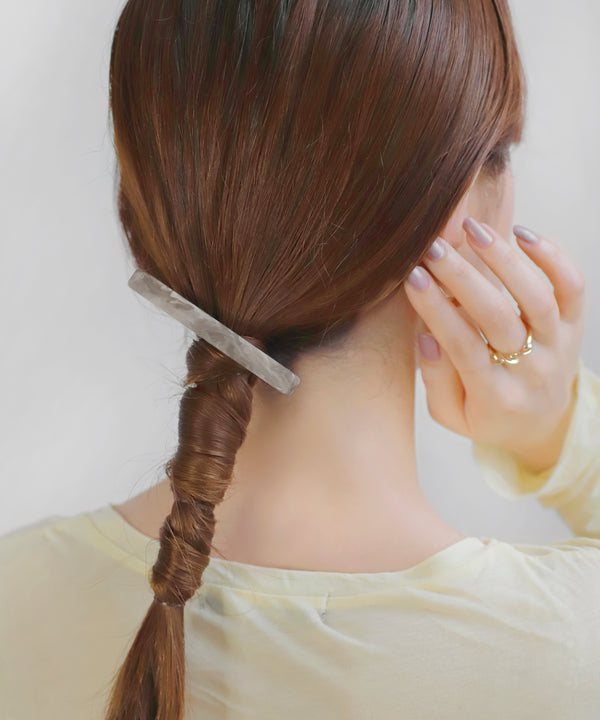 マーブルスクエアブロックポニーフック