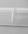 Clear Plate Slit Ponytail (Set of 2 Hair Ties)