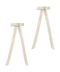 Enamel Long Ribbon Clips (Set of 2)