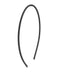 Matte color slim headband