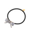 Marble ribbon hair tie