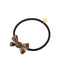 Marble ribbon hair tie