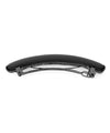 Leather-look barrette