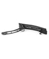 Leather-like double barrette