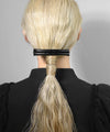 Enamel double barrette