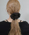 Ribbed Velour x Sheer Frill Hair Claw