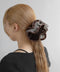 Velour x Sheer Frill Hair Claw Clip