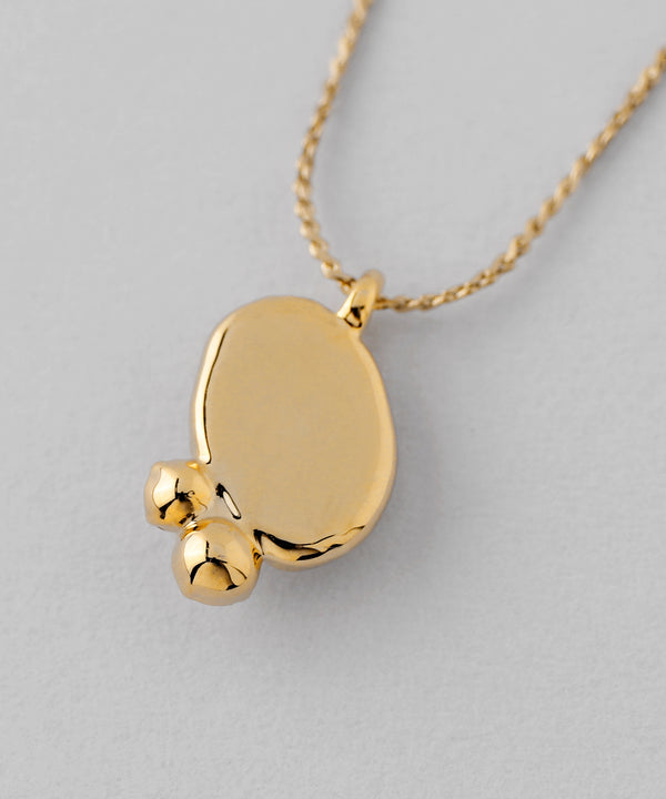 オーバルパール×ビジューネックレス