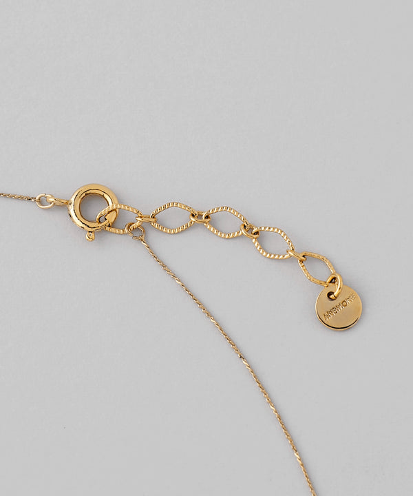 オーバルパール×ビジューネックレス