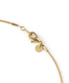 Nuanced metal snake chain necklace