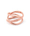 Cross Line Ring