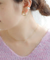 Mini pearl and design chain necklace (set of 2)